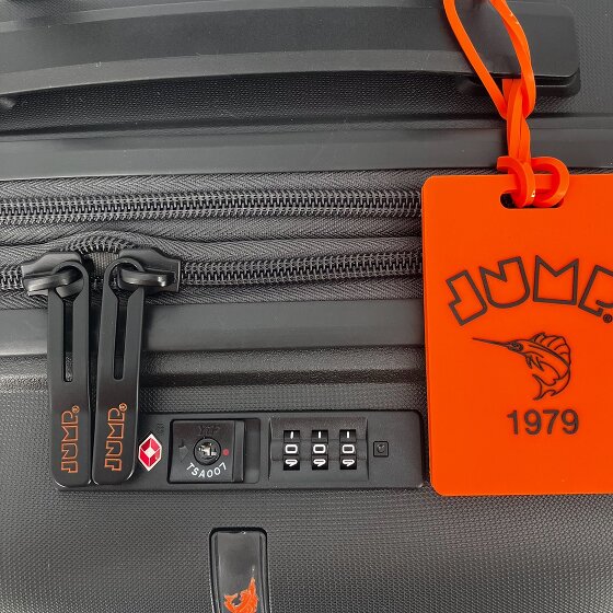 Jump Evae 4 Rollen Kabinentrolley 55 cm mit Dehnfalte Jump Evae 4 Rollen Kabinentrolley 55 cm mit Dehnfalte