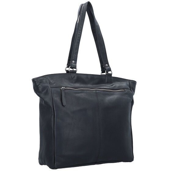 The Chesterfield Brand Wax Pull Up Schultertasche Leder 36 cm Laptopfach