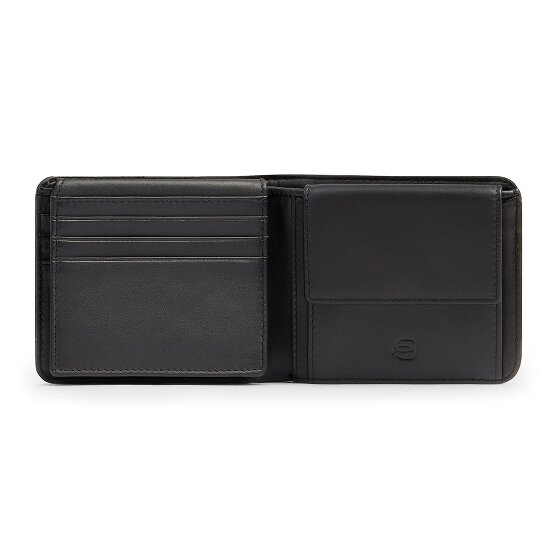 Piquadro Lyss Geldbörse RFID Schutz Leder 11 cm