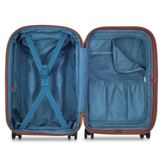 Delsey Paris Carrousel 4 Rollen Kabinentrolley 55 cm mit Dehnfalte