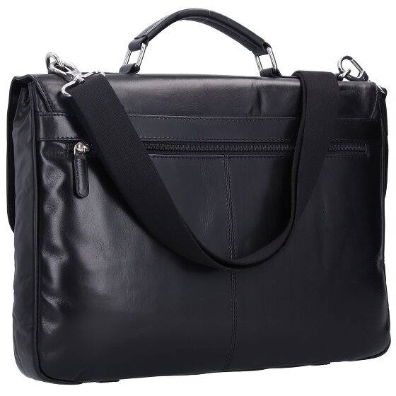 bugatti Romano Aktentasche Leder 40 cm Laptopfach