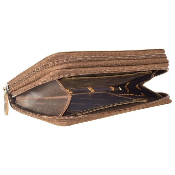 Greenburry Vintage Geldbörse Leder 20 cm