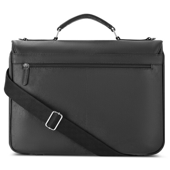 bugatti Valencia Aktentasche RFID Leder 40 cm Laptopfach