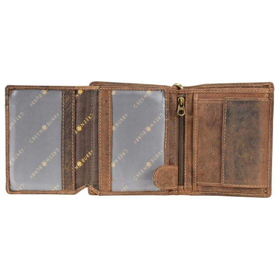 Greenburry Vintage Bike Geldbörse Leder 10 cm