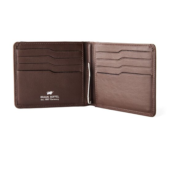 Braun Büffel Golf 3.0 Kreditkartenetui RFID Schutz Leder 9 cm
