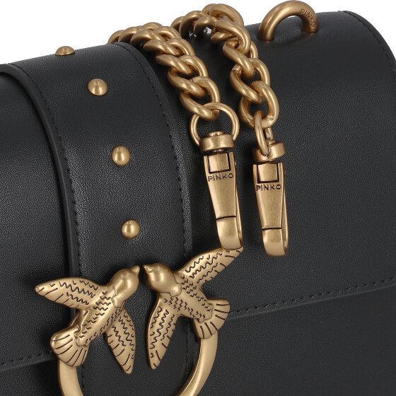 PINKO Love One Umhängetasche Leder 21 cm