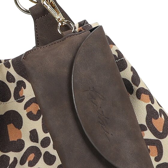 Fritzi aus Preußen Izzy Medium Limited Leo Camel Schultertasche 42 cm