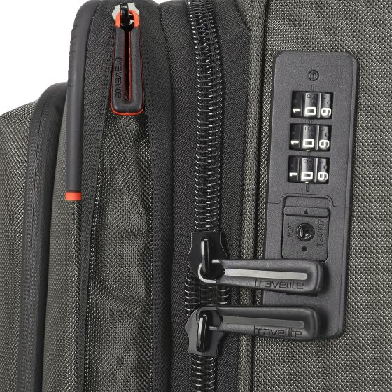Travelite Crosslite 4 Rollen Kabinentrolley S 55 cm Laptopfach