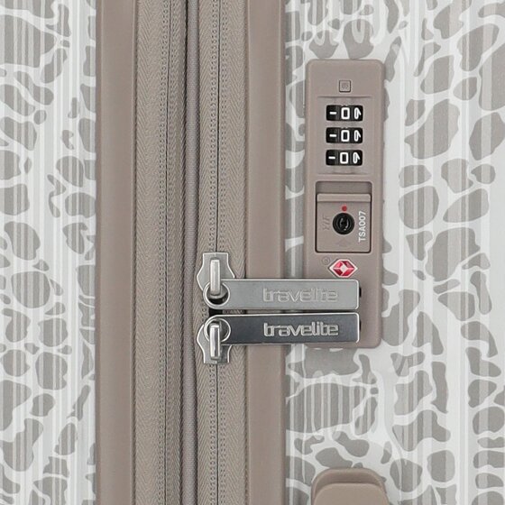 Travelite Lascana Edition 4 Rollen Trolley M 65 cm mit Dehnfalte