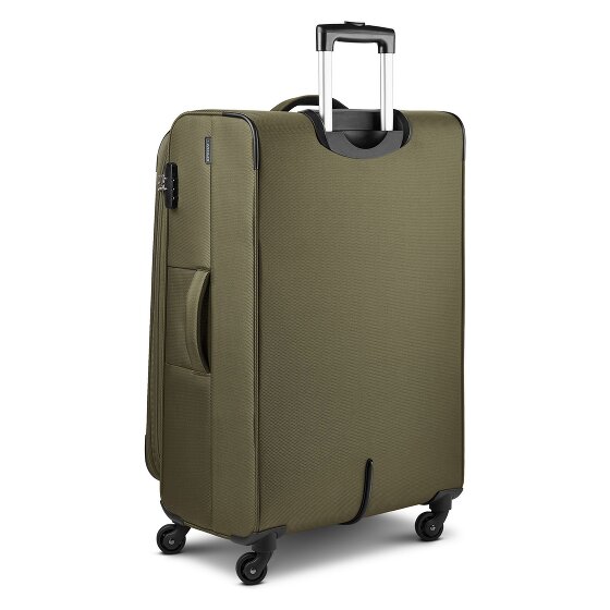 Wenger Beaumont 4 Rollen Trolley L 78 cm mit Dehnfalte