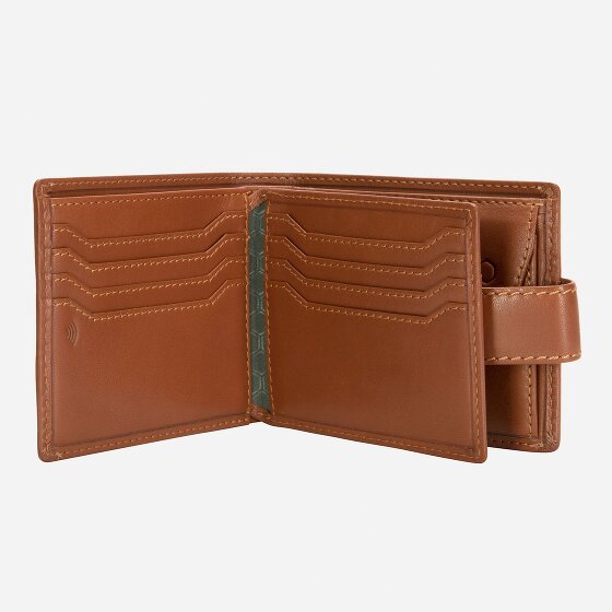 Jekyll & Hide Norwegian Geldbörse RFID Schutz Leder 12 cm