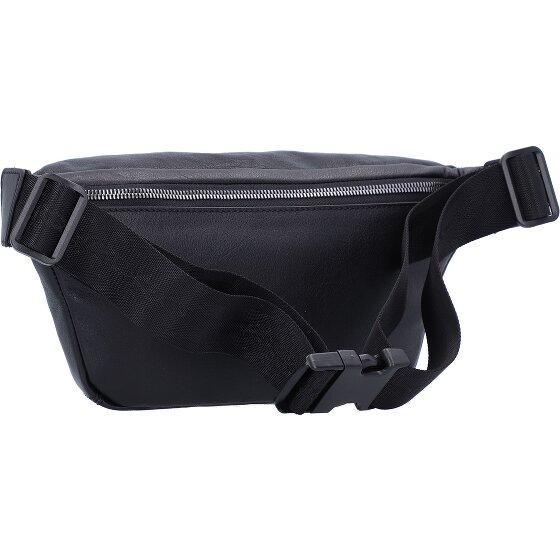Piquadro Black Square Gürteltasche Leder 31 cm