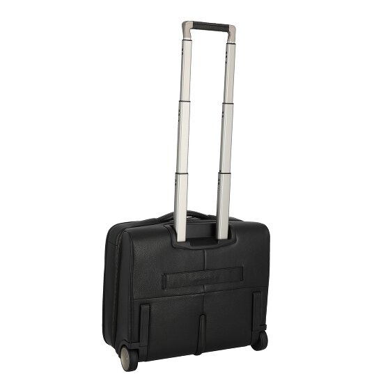 Piquadro Modus Special 2 Rollen Businesstrolley Leder 44 cm Laptopfach
