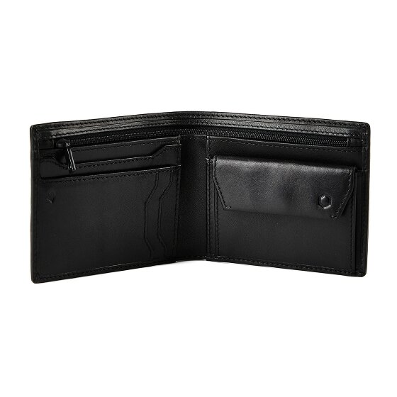 Jekyll & Hide Geldbörse RFID Schutz Leder 12 cm