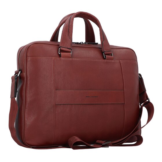 Piquadro Black Square Aktentasche Leder 40 cm Laptopfach Piquadro Black Square Aktentasche Leder 40 cm Laptopfach