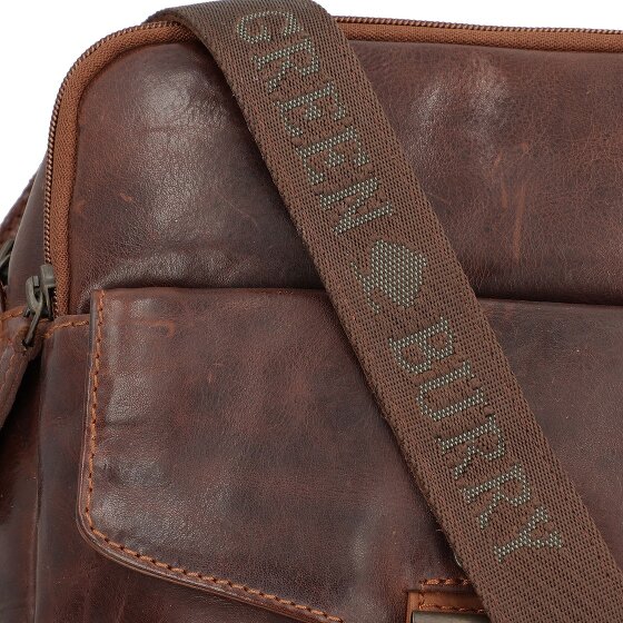 Greenburry Rugged Umhängetasche Leder 21 cm