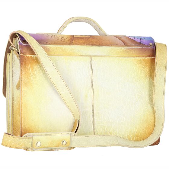 Greenland Nature Art+Craft Aktentasche Leder 41 cm Laptopfach