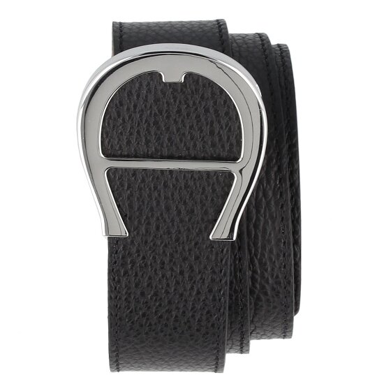 AIGNER Logo Gürtel Leder
