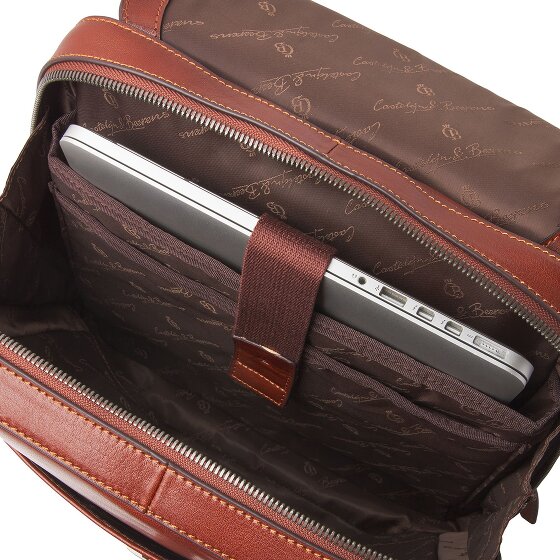 Castelijn & Beerens Guus Rucksack Leder 40 cm Laptopfach