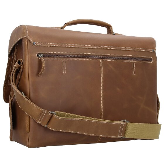 aunts & uncles Hunter Jack Messenger Leder 45 cm Laptopfach
