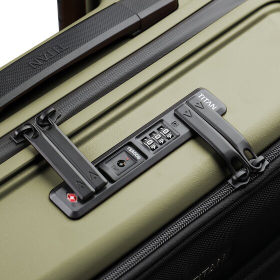 Titan Upgrade 4 Rollen Kabinentrolley 55 cm Laptopfach