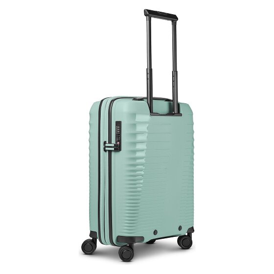 Farmhood Eco Edition 4 Rollen Kabinentrolley 55 cm mit Dehnfalte