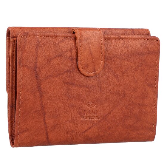 Greenburry Basic Geldbörse RFID Leder 13 cm