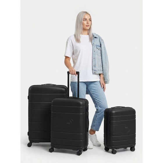 Redolz Essentials 11 4 Rollen Kofferset 3-teilig mit Dehnfalte
