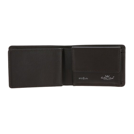 Golden Head Polo Geldbörse RFID Schutz Leder 10 cm