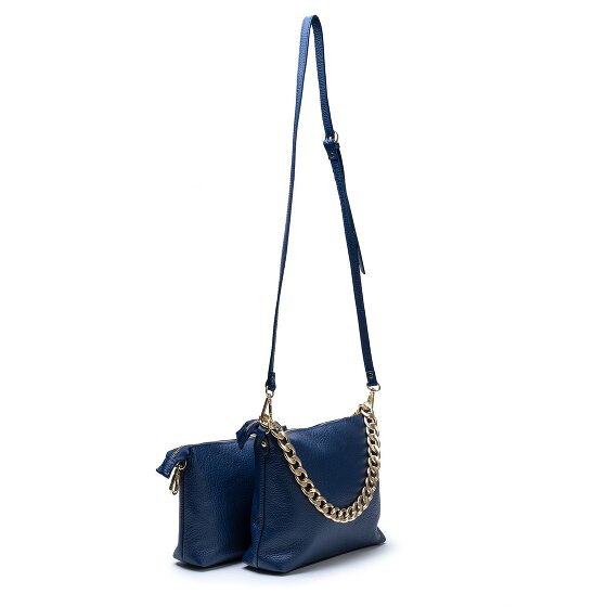 Lazarotti Milano Leather Schultertasche Leder 26 cm