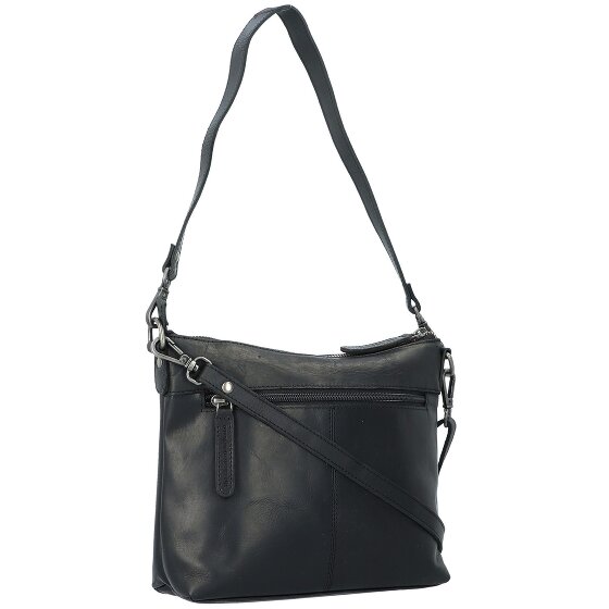 The Chesterfield Brand Wax Pull Up Schultertasche Leder 23 cm