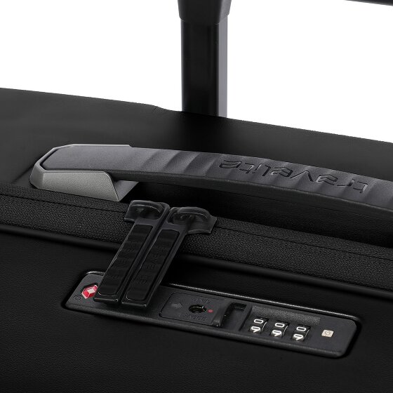 Travelite Millennium 4 Rollen Trolley 67 cm mit Dehnfalte