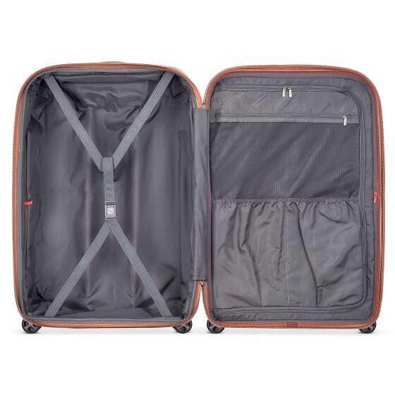 Delsey Paris Carrousel 4 Rollen Trolley 76.5 cm mit Dehnfalte