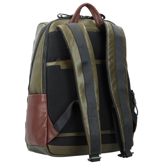 Piquadro Harper Rucksack RFID Leder 46 cm Laptopfach