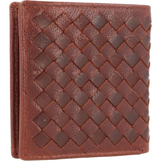 bugatti Woven Geldbörse Leder 11 cm