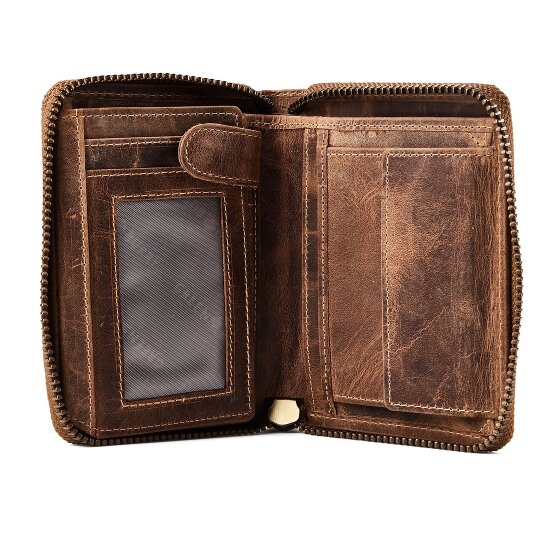 Greenburry Hecht Geldbörse Leder 13.5 cm