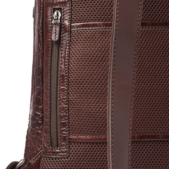 Castelijn & Beerens Emma Daypack RFID Schutz Leder 41 cm Laptopfach