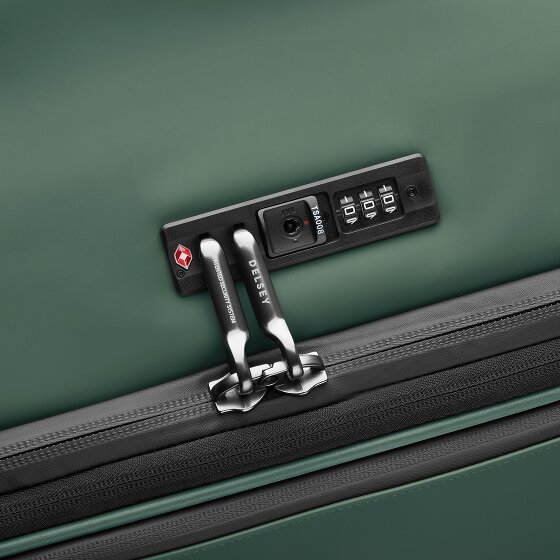 Delsey Paris Turenne Soft 4-Rollen Trolley 77 cm mit Dehnfalte