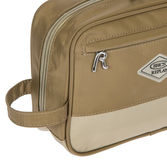 Bric's Replay Sand Woo Kulturbeutel 25 cm