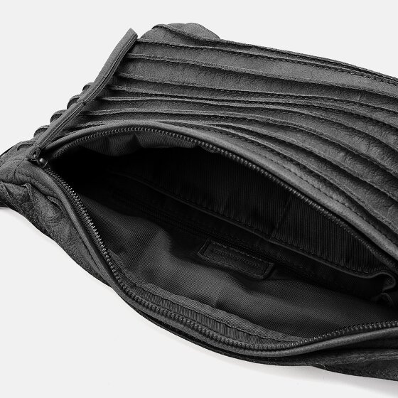FredsBruder Riffel Umhängetasche Leder 35 cm