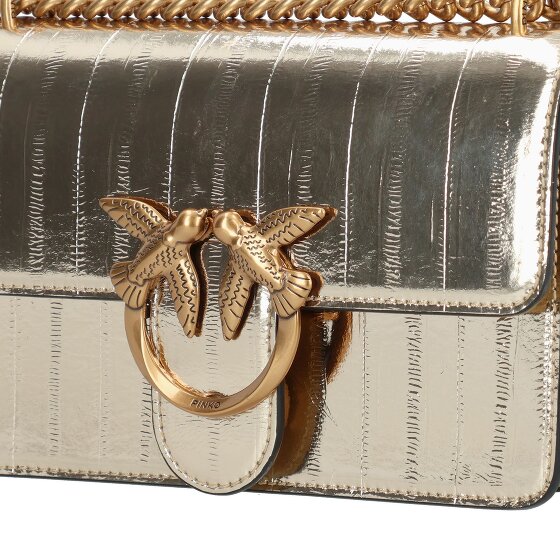 PINKO Love One Umhängetasche Leder 21 cm