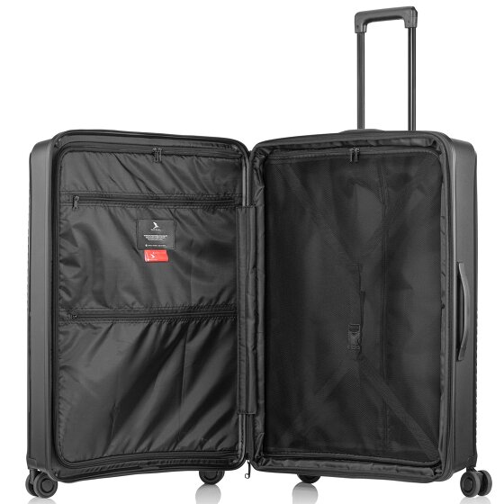 Pack Easy Jet 4 Rollen Trolley 75 cm mit Dehnfalte Pack Easy Jet 4 Rollen Trolley 75 cm mit Dehnfalte