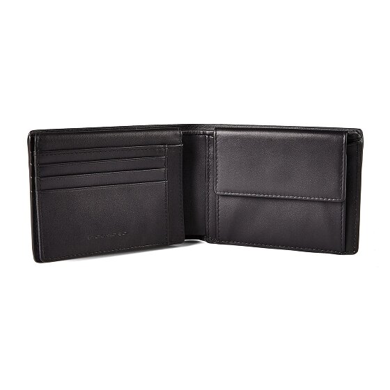 Piquadro Ael Geldbörse RFID Schutz Leder 12.5 cm