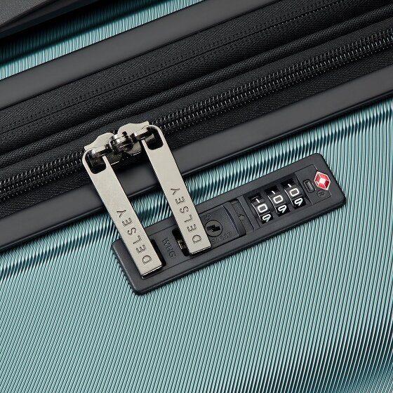 Delsey Paris Meteor 4 Rollen Trolley L 78 cm mit Dehnfalte