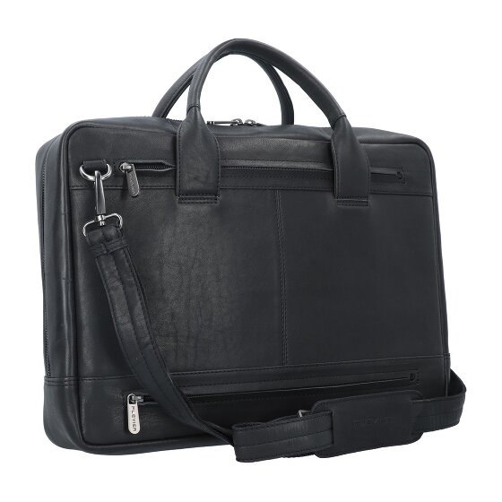 Plevier Gherkin Gherkin Aktentasche Leder 40 cm Laptopfach