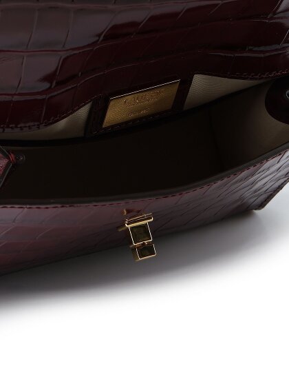 Lauren Ralph Lauren Farrah Handtasche Leder 20.5 cm