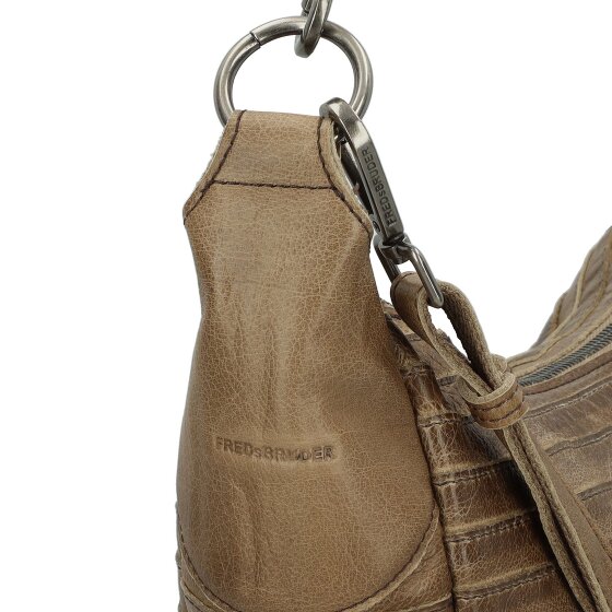 FredsBruder Flowow Schultertasche Leder 40 cm
