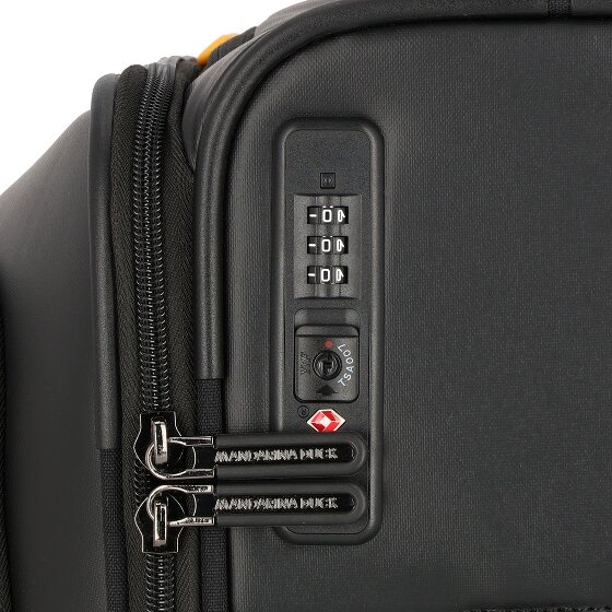 Mandarina Duck Eco Coated 4 Rollen Kabinentrolley S 55 cm