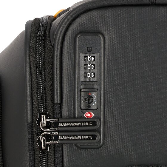 Mandarina Duck Eco Coated 4 Rollen Kabinentrolley S 55 cm