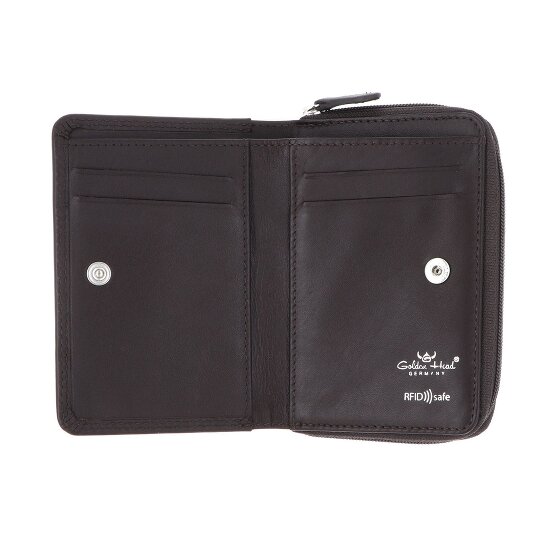 Golden Head Polo Geldbörse RFID Schutz Leder 11.5 cm